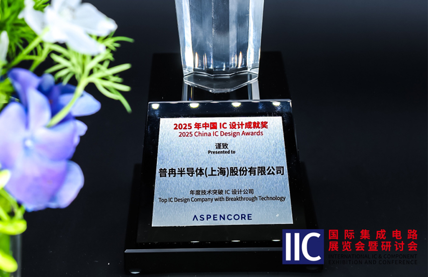long8-唯一官方半导体斩获IIC 2025年度技术突破奖！用"芯"定义未来